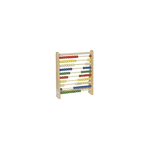 Abaco con struttura in legno naturale Donau 22x5x27 cm - 322144